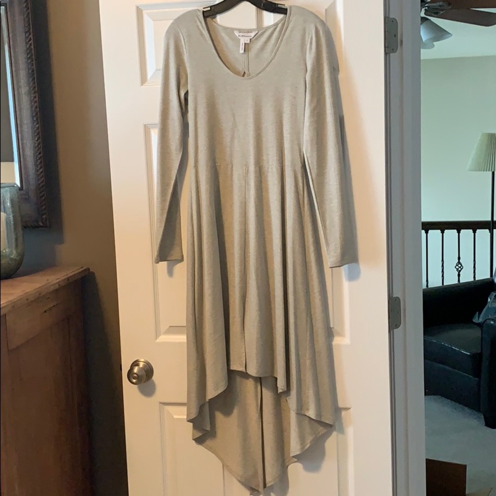 BCBG Generation High Low Cotton Dress